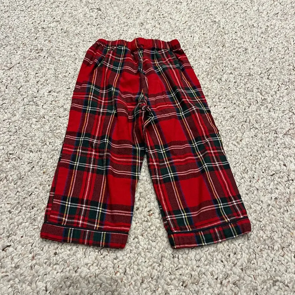 Petite Plume Kids Flannel Pajamas 2 Plaid Cozy Holiday Christmas Fall Classic
